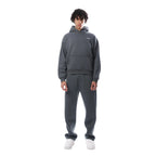 Grey Women's Tracksuit with Oversized Hoodie & Relaxed Jogger Pants — Charlotte