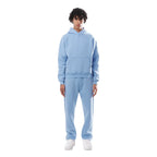 Light Blue Women's Tracksuit with Oversized Hoodie & Relaxed Jogger Pants