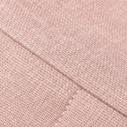 Pink Women's Linen Blazer Suit Set with Pleated High-Waist Wide-Leg Trousers — Jasmine - Fabric Close Up