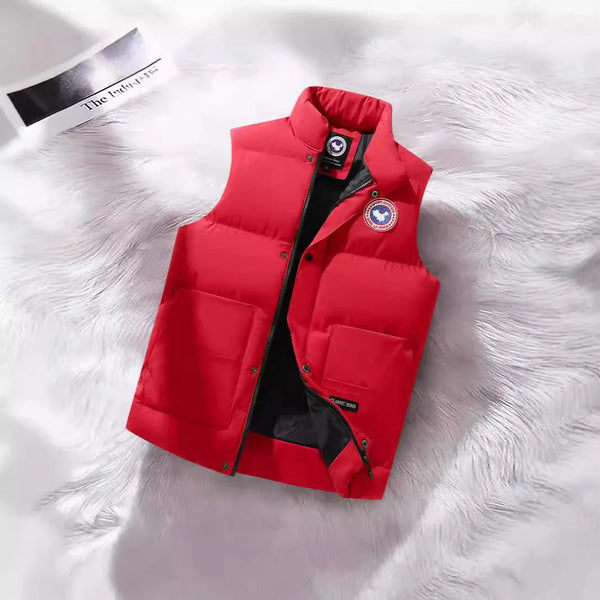 Men's Padded Vest with Quilted Insulation & Relaxed Fit — Archie