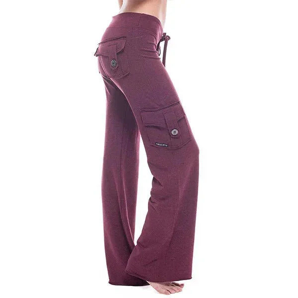 Women's Cargo Pants with Wide-Leg Fit & Relaxed Comfort — Rosie